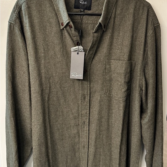 Rails Runson button down in heather green XL - Picture 2 of 2